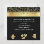 Elegant Camouflage Bachelorette Weekend Uitnodigin Kaart (Achterkant)