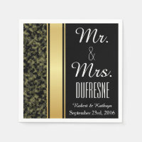 Elegant Camouflage Wedding