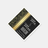 Elegant Camouflage Wedding Servetten (Hoek)