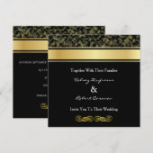 Elegant Camouflage Wedding Uitnodiging (Voorkant / Achterkant)