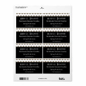 Elegant Candle Company Candle Jar Label (Full Sheet)