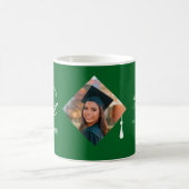 Elegant Cap Topper Custom Graduate Photo Keepsake Koffiemok (Center)