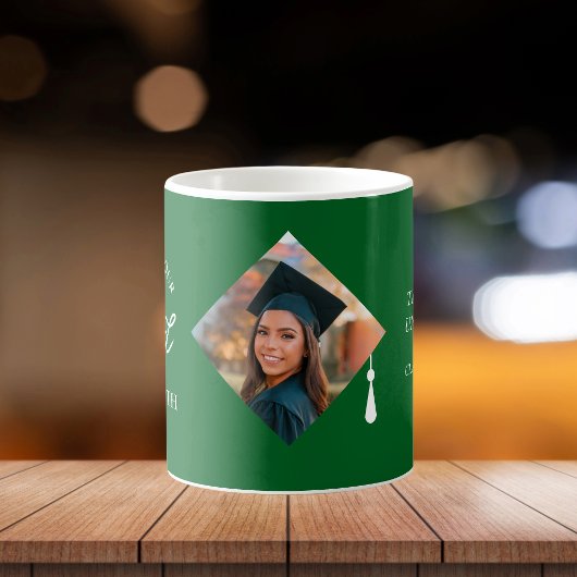 Elegant Cap Topper Custom Graduate Photo Keepsake Koffiemok
