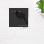 Elegant Cardinaal Bird Creative Designer Vierkante Visitekaartjes (Bureau)