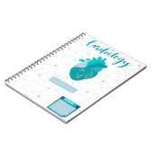 Elegant cardiology notitieboek voor student genees (Linkerzijde)