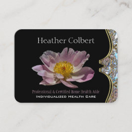 Elegant Caregiver Petal Professional Visitekaartje