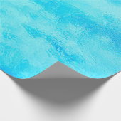 Elegant Caribbean Turquoise Zeeen Cadeaupapier (Hoek)