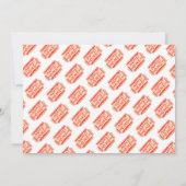 Elegant Carnival Circus Festival Party Birthday Kaart (Achterkant)