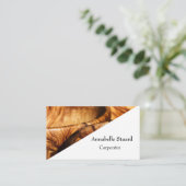 Elegant Carpenter Wood Cabinetmaker & Handyman Visitekaartje (Staand voorkant)