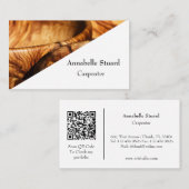 Elegant Carpenter Wood Cabinetmaker & Handyman Visitekaartje (Voorkant / Achterkant)