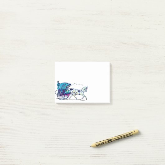 Elegant Carriage horse house Post-it® Notes (Op bureau)