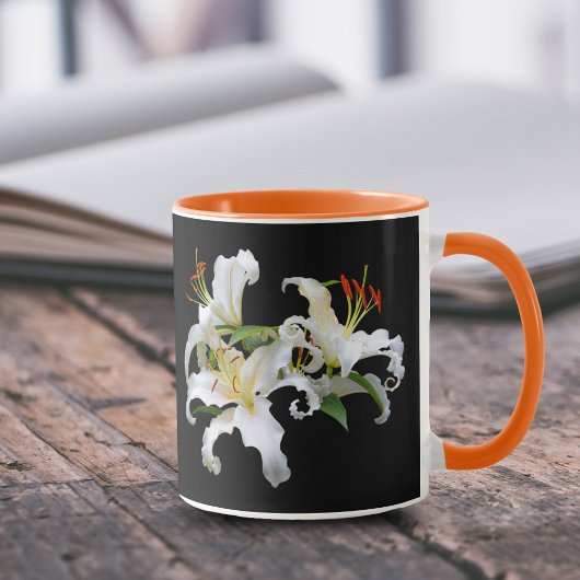 Elegant Casablanca White Oriental Lilies Mok