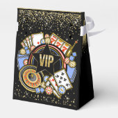 Elegant casino - zie Achterste voorverpakking Bedankdoosjes (Achterkant)