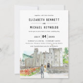 Elegant Castle | EVENTUELE Wekend ter illustratie Kaart (Voorkant)