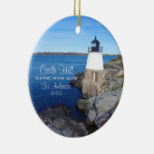 Elegant Castle Hill Lighthouse Keramisch Ornament (Rechts)