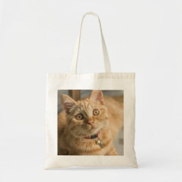 Elegant Cat Afbeelding Canvas tas
