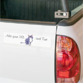 Elegant Cat Bumpersticker (Op Truck)