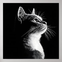 Elegant Cat Poster