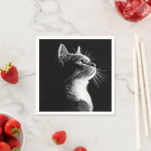 Elegant Cat Servet (Insitu)