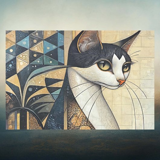 Elegant Cat Tissuepapier