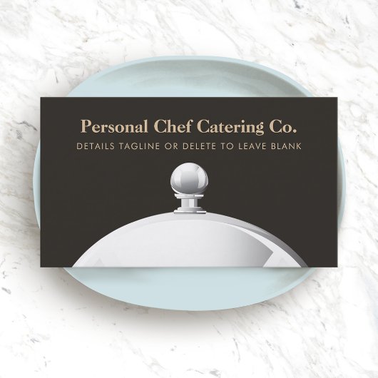 Elegant Catering Company Cloche Visitekaartje