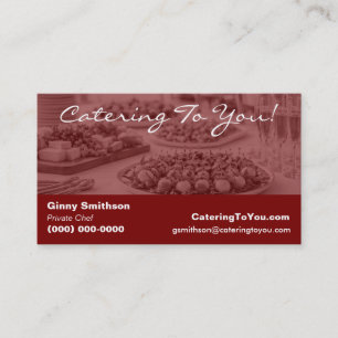 Elegant Catering Eetservice & Privé-kok Visitekaartje