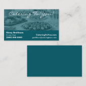 Elegant Catering | Eetservice & Privé-kok Visitekaartje (Voorkant / Achterkant)