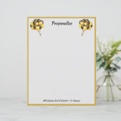 Elegant Celebration Balloons Black & Gold (Staand voorkant)