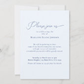 Elegant Celebration of Life Floral Photo Memorial Kaart (Achterkant)