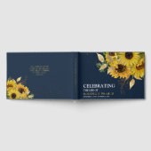 Elegant 'Celebration of Life' - Memorial Sunflower Gastenboek (Volledig)