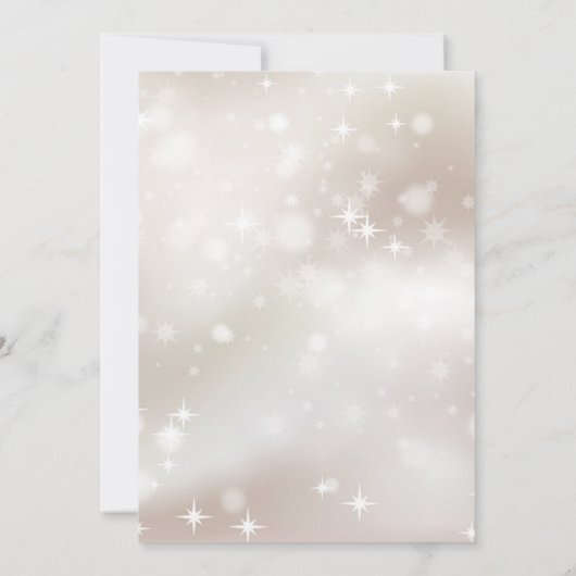 Elegant Celebration of Life Photo Kaart (Achterkant)