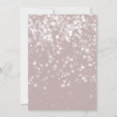 Elegant Celebration of Life Tasteful Funeral Kaart (Achterkant)