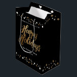 "Elegant Celebration" - Zakelijke feestdag Medium Cadeauzakje<br><div class="desc">Presentatie van "Elegant Celebration", een serie aangepaste geschenktassen ontworpen om een verfijnde touch toe te voegen aan het kerstfeestje van uw bedrijf. Deze tassen zijn perfect voor het presenteren van geschenken aan klanten, werknemers, vrienden en familie, met een mix van elegantie en feestelijke vrolijkheid. Prettige feestdagen Elke geschenktas is voorzien...</div>