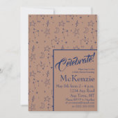 Elegant Celestial Baby shower Kaart (Voorkant)