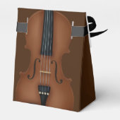 Elegant Cello Stringed Instrument Klassieke muziek Bedankdoosjes (Achterkant)