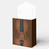 Elegant Cello Stringed Instrument Klassieke muziek Bedankdoosjes (Geopend)