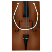 Elegant Cello Stringed Instrument Klassieke muziek Klein Cadeauzakje (Achterkant)