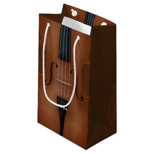 Elegant Cello Stringed Instrument Klassieke muziek Klein Cadeauzakje (Voorkant Gekanteld)
