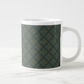 Elegant Celtic Knot Pattern Grote Koffiekop (Rechts)