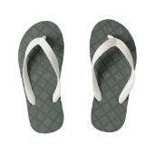 Elegant Celtic Knot Pattern Kinder Teenslippers (Voetbed)
