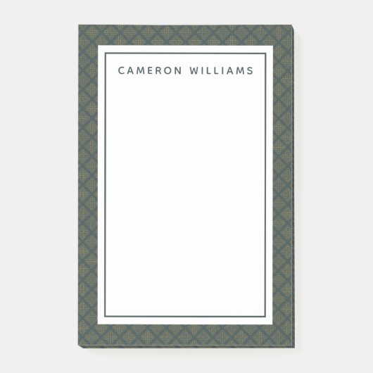 Elegant Celtic Knot Pattern Post-it® Notes (Voorkant)
