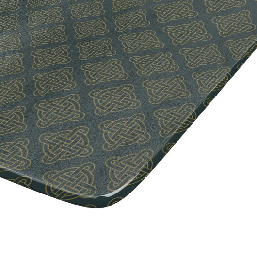 Elegant Celtic Knot Pattern Snijplank (Hoek)