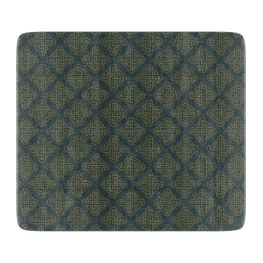 Elegant Celtic Knot Pattern Snijplank (Voorkant)