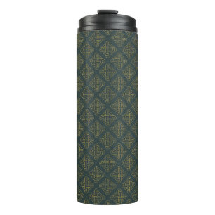 Elegant Celtic Knot Pattern Thermosbeker
