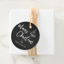 Elegant Chalkboard kerstboom — kerst