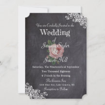 Elegant Chalkboard Style  Roos Wedding