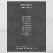 Elegant Chalkboard textuur Flyer (Voorkant)
