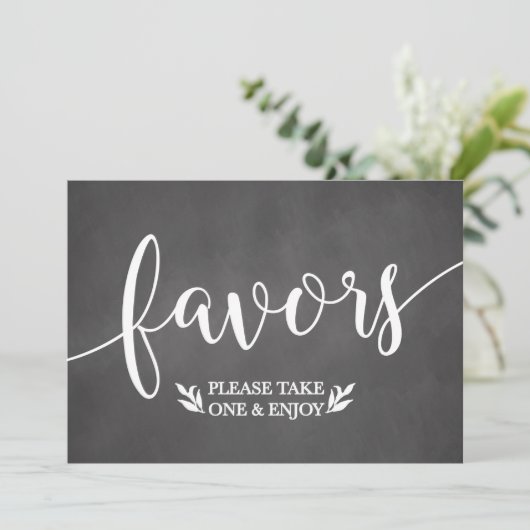 Elegant Chalkboard voor weddenschappen (Staand voorkant)