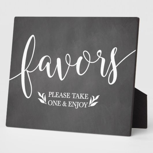 Elegant Chalkboard voor weddenschappen Fotoplaat (Zijkant)