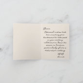  Elegant Champagne Bruidsmeisje voorstel Kaart (Binnen)